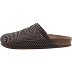 Brunello Cucinelli Closed Toe Slippers Women"s Dark Brown