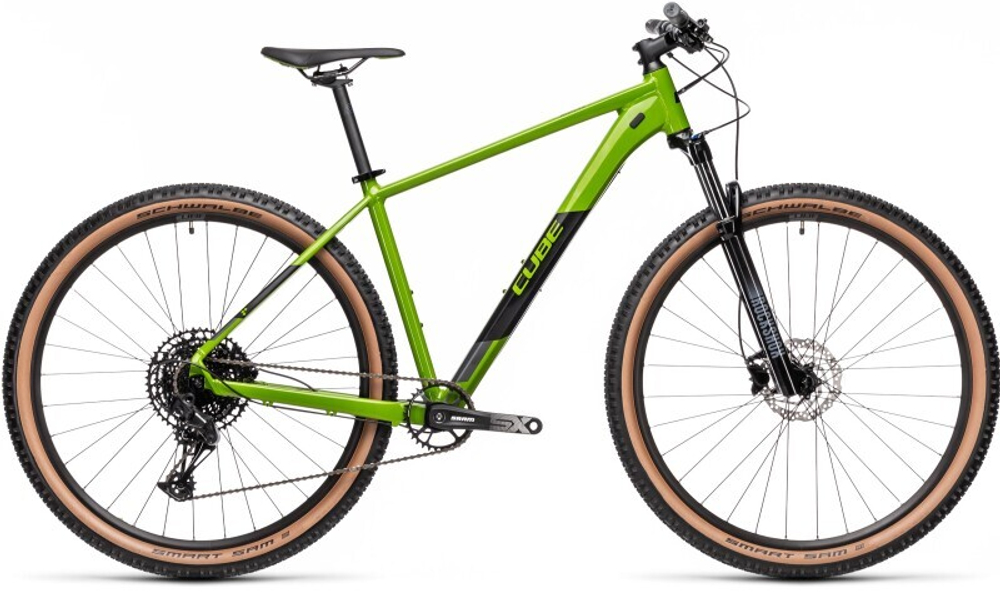 Велосипед CUBE 2021 ANALOG RS 29  deepgreen´n´black  19"