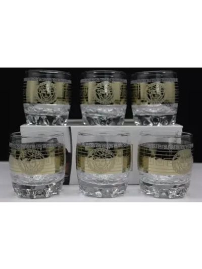Набор стаканов для воды и виски 6шт "Версаче"