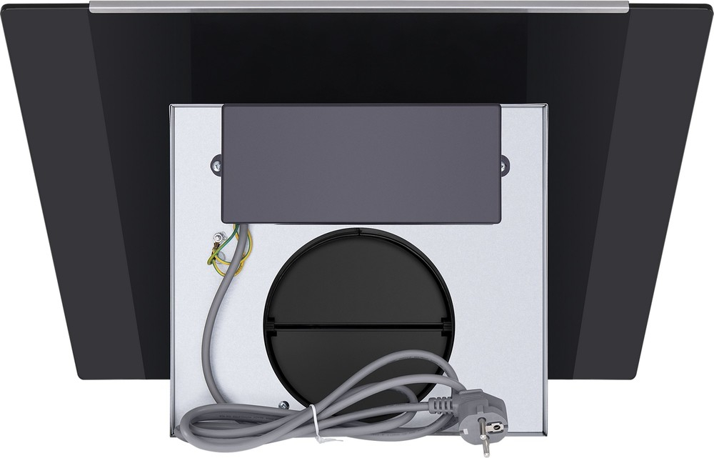 Кухонная вытяжка MAUNFELD Gloria 60 нержавеющая сталь\черное стекло