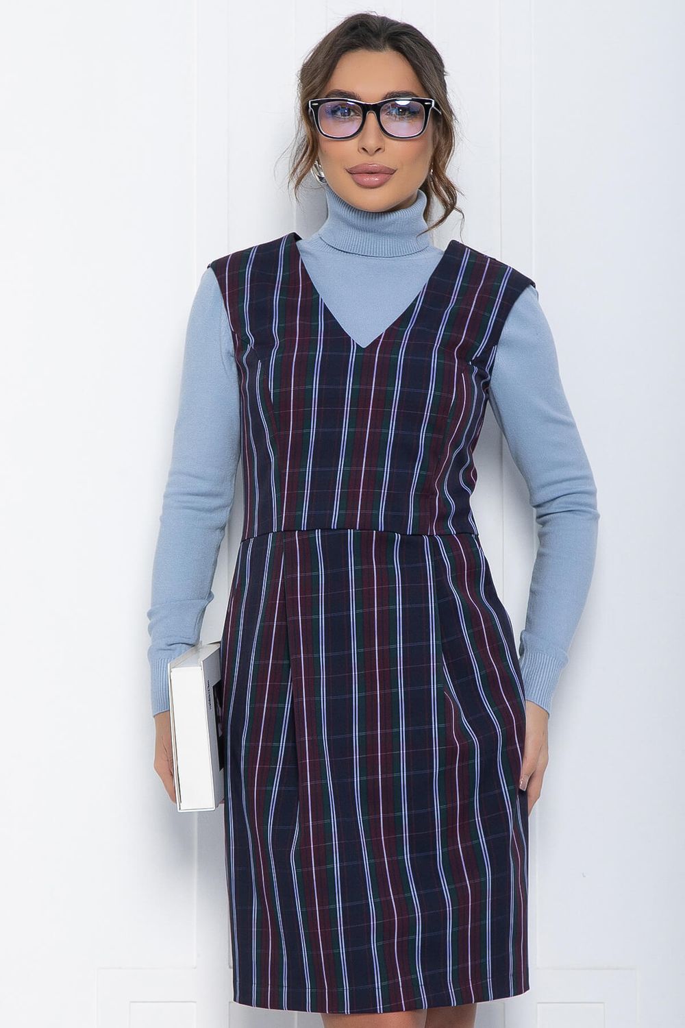 Платье Кембридж (синее) П11952 LT Collection