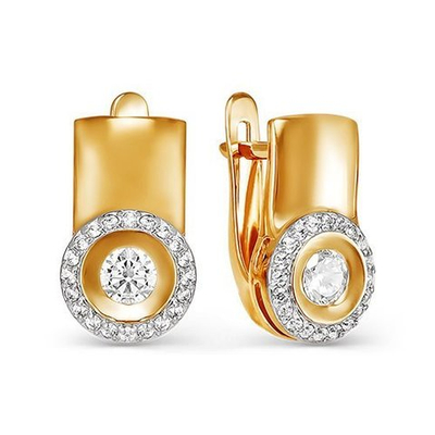 Серьги Au 585 (125174)