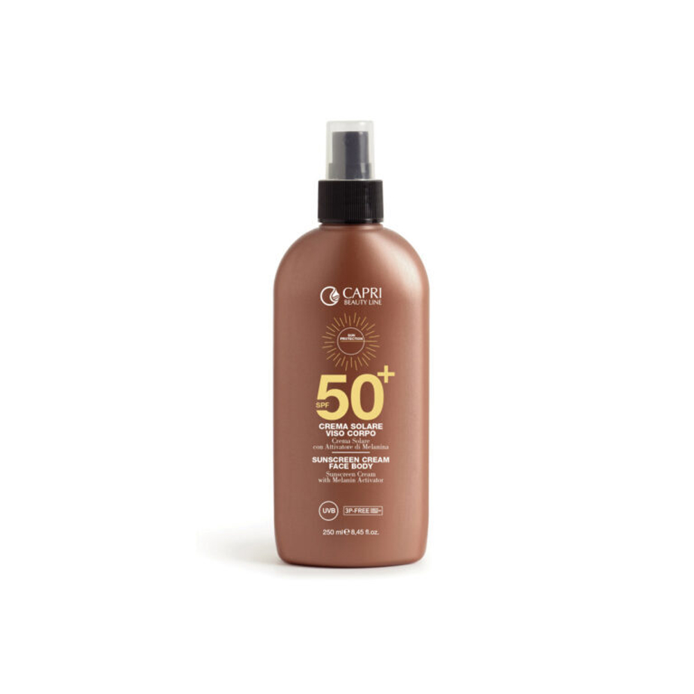 Защитный крем от солнца SPF 50 лицо/тело (с дозатором), Capri Sun, 250 мл