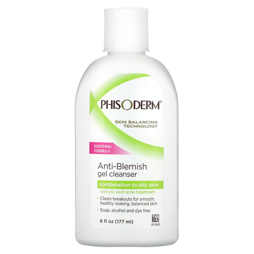 pHisoderm, очищающий гель против акне, 177 мл (6 жидк. унций)