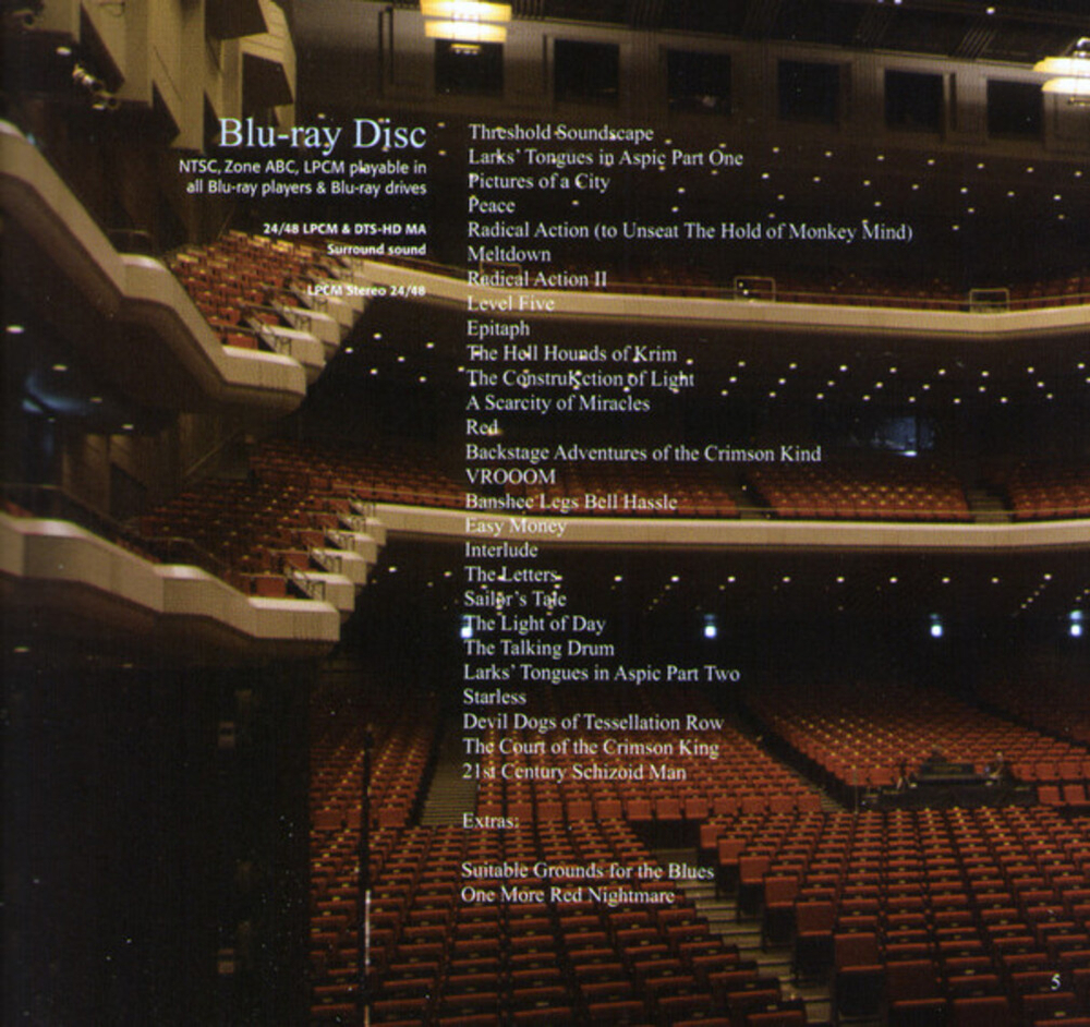 King Crimson / Radical Action (To Unseat The Hold Of Monkey Mind)(3CD+2DVD+Blu-ray)