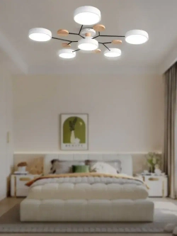 Люстра потолочная светодиодная на кухню, прихожую и спальню,72 Вт