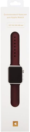 Ремешок moonfish для Apple Watch 42/44 мм, силикон, винный