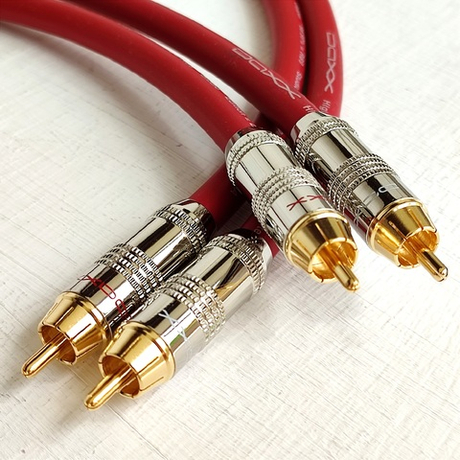 DAXX R89 Аудио кабель с посеребренными жилами 2x0.75mm2 D=9mm Разъёмы: Стандарт