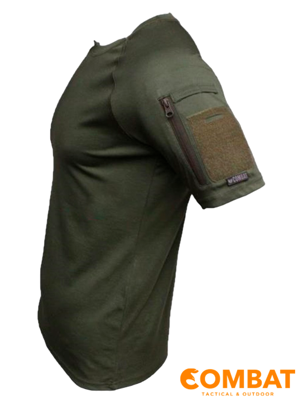 Тактическая футболка Combat Tactical T-Shirt 801 Mars. Олива
