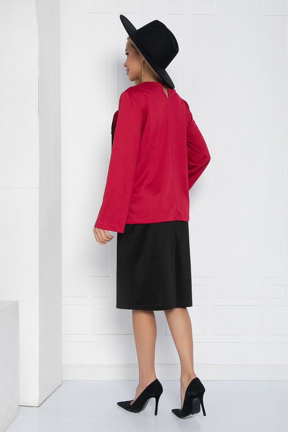 Костюм Анджело (черно-красный) К12588-25 LT Collection