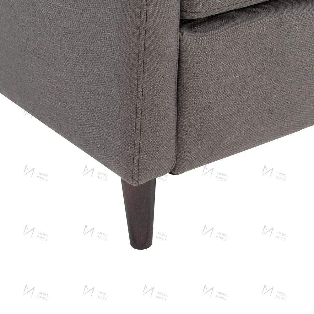 Кресло Leset Хилтон, ножки венге, ткань Melva 20, компаньон Melva 06