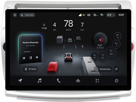 Магнитола для Citroen C4 2004-2011 - Teyes CC4-PRO монитор 13" 2K QLED на Android 13, Snapdragon 778G, 8+128, AI, CarPlay, DSP, 4G SIM-слот