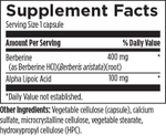Designs For Health - BER060 - Berberine Synergy 60 capsules