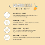 AVATARA Mango Boba Hydrogel Mask Питательная гидрогелевая маска