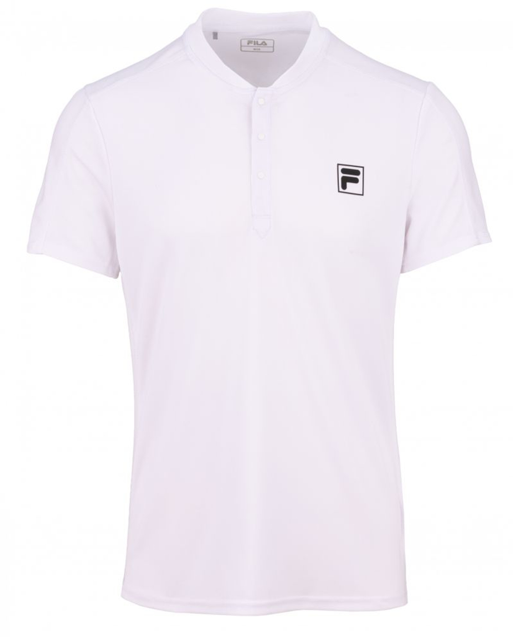 Мужское теннисное поло Fila Henley Taavi - white
