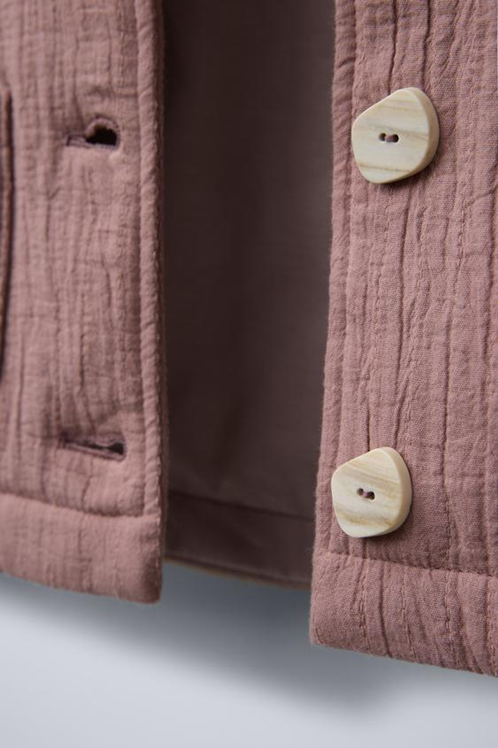 ZARA СТЕГАНАЯ КУРТКА ИЗ РЕЛЬЕФНОЙ ТКАНИ, ЦВЕТ РОЗОВОГО ДЕРЕВА