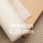 Велодон 0,26 мм белый, лист 100*50 см