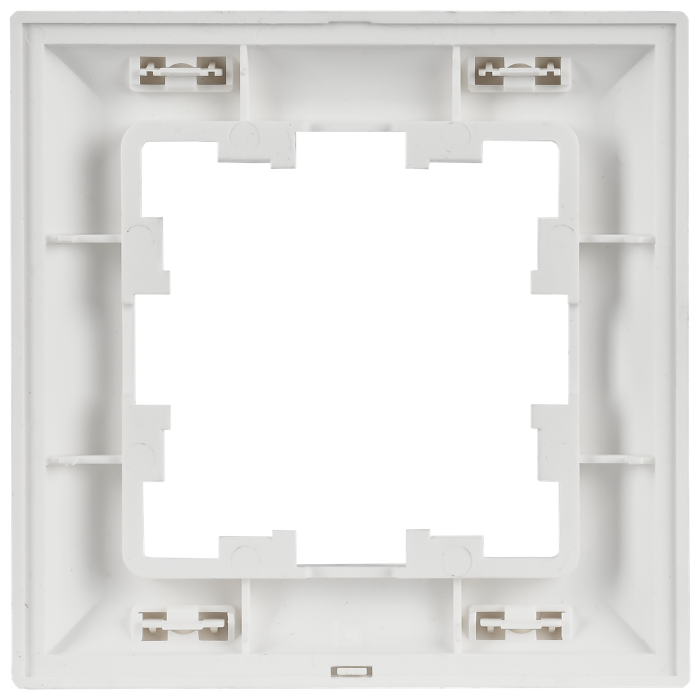 BRITE Рамка 1-местная РУ-1-БрАБ арктический белый/белый IEK