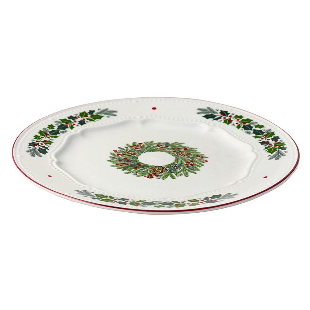 Набор из четырех тарелок Nordic winter из коллекции New Year Essential, Ø23 см