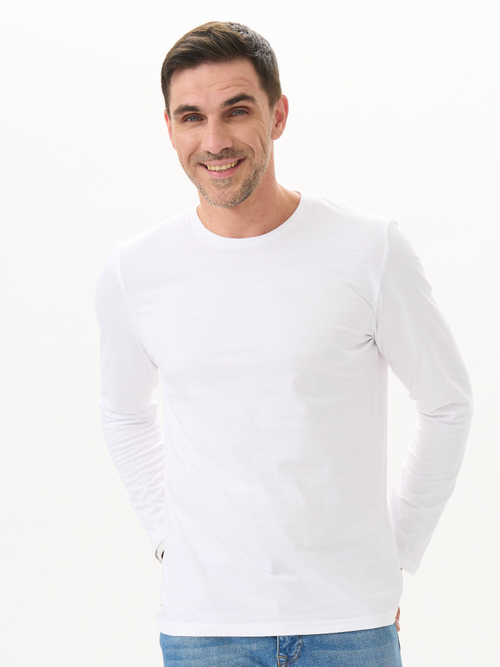 Лонгслив Premium белый 180гр/м2