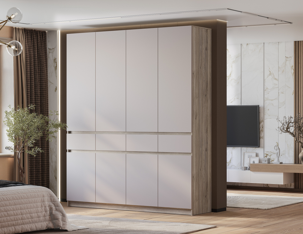 Шкаф 4-х створчатый Багира ШК-13