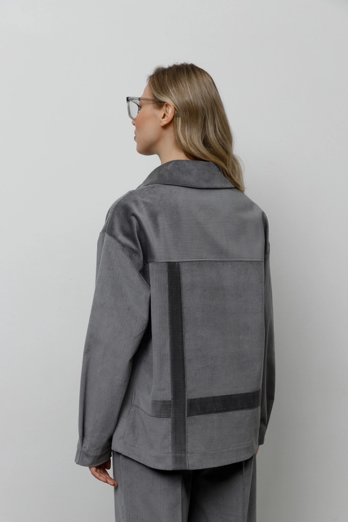 РУБАШКА МИРИ СЕРЫЙ