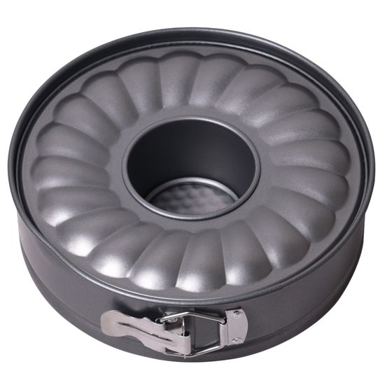 Набор разъемных форм для запекания 3 предмета Kamille KM-6022 (d26 см, 0.4 мм; дно, бортик, вкладка для кекса)