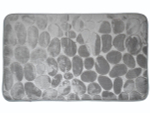 Коврик для ванной Камни 50*80см (cерый)