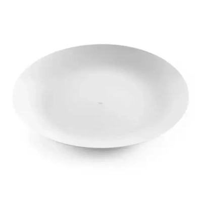 Тарелка плоская Натура d200мм белая С945БЕЛ