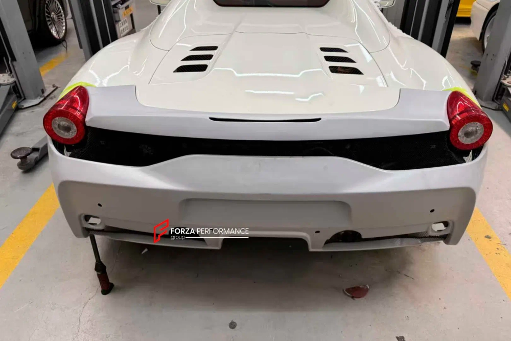 Карбоновый обвес переделка для Ferrari 458 Italia 2009-2015 в Speciale Феррари