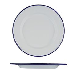 Тарелка d 17,9 см h1,5 см Blue Rim эмалированая сталь SUNNEX [1]