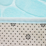 Коврик для ванной Камни 50*80см (светло-голубой)