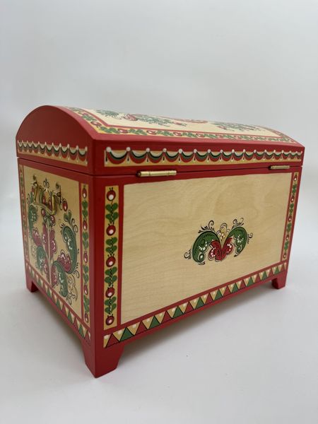 Сундук подарочный с ручной росписью