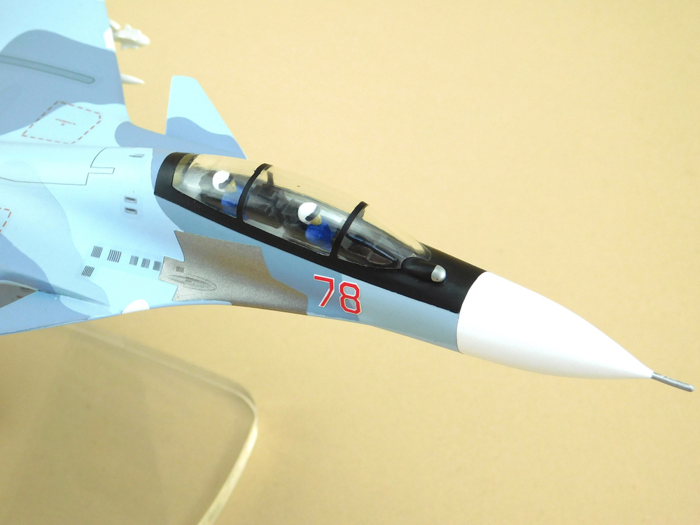 Модель самолета Су-30СМ (М1:72, ВВС России, RF-81738, 78)
