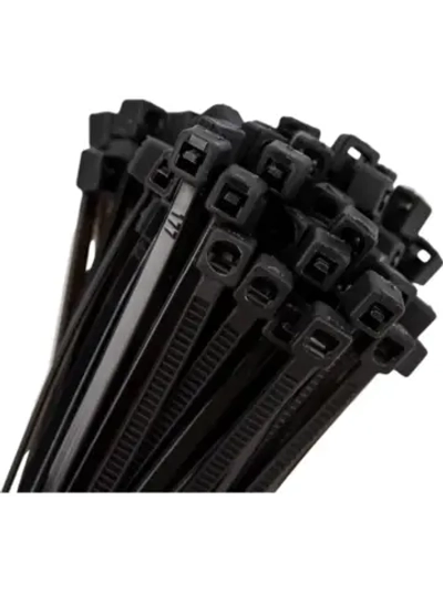 Хомут nylon 200мм х 4,8 черный (100шт)