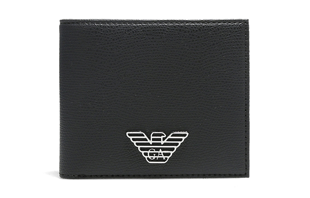 EMPORIO ARMANI PVC Card Holder, Wallet, Wallet Men"s Black