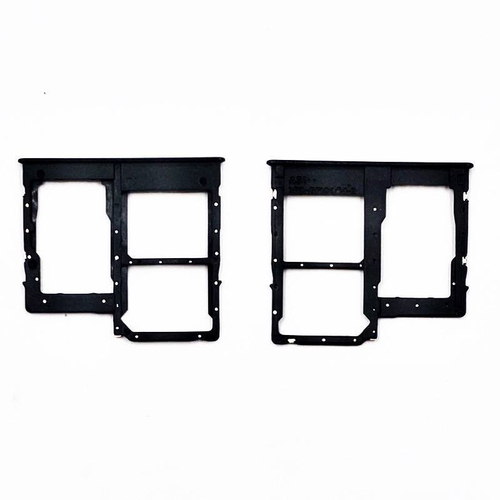 Контейнер SIM для Samsung A315F (A31) Черный