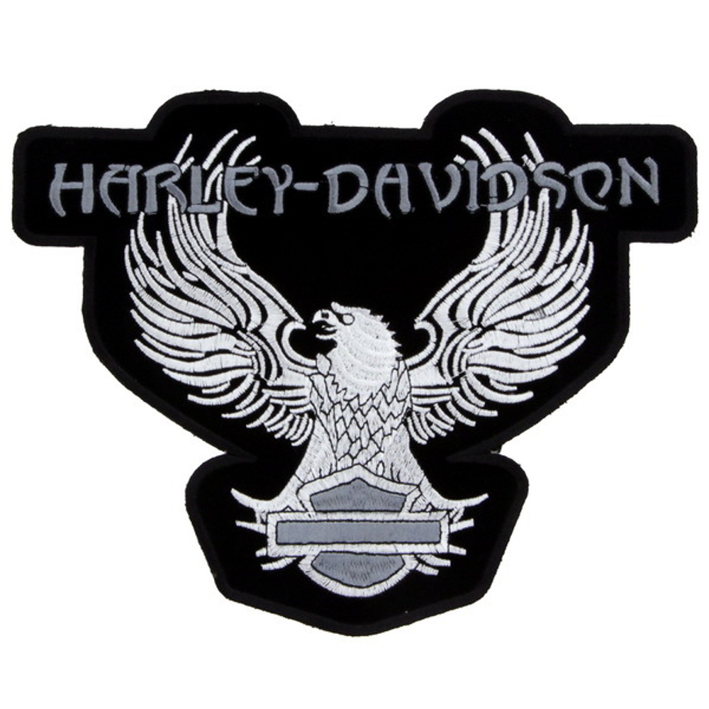 Нашивка Орел - Harley Davidson (185х230)