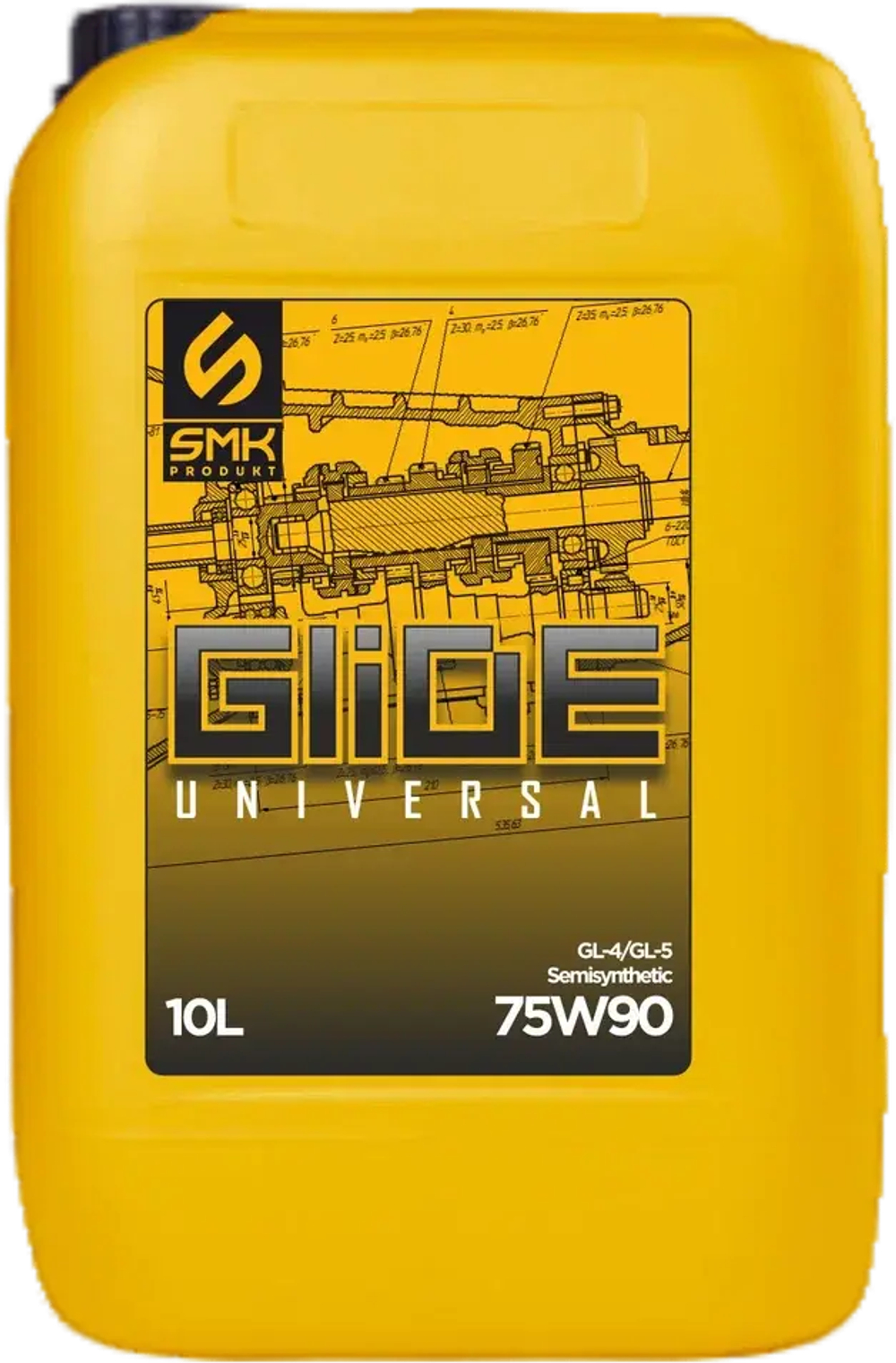Трансмиссионное масло "GLIDE Universal GL-4/5 75W-90"