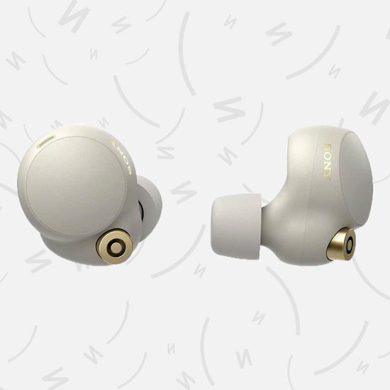 Наушники Sony WF-1000XM4 (Серебряный)