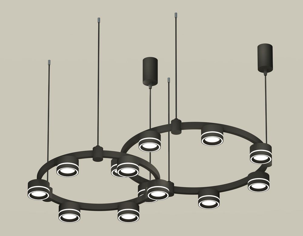 Ambrella Комплект подвесного светильника Techno Ring с акрилом TECHNO Ring XR92091004