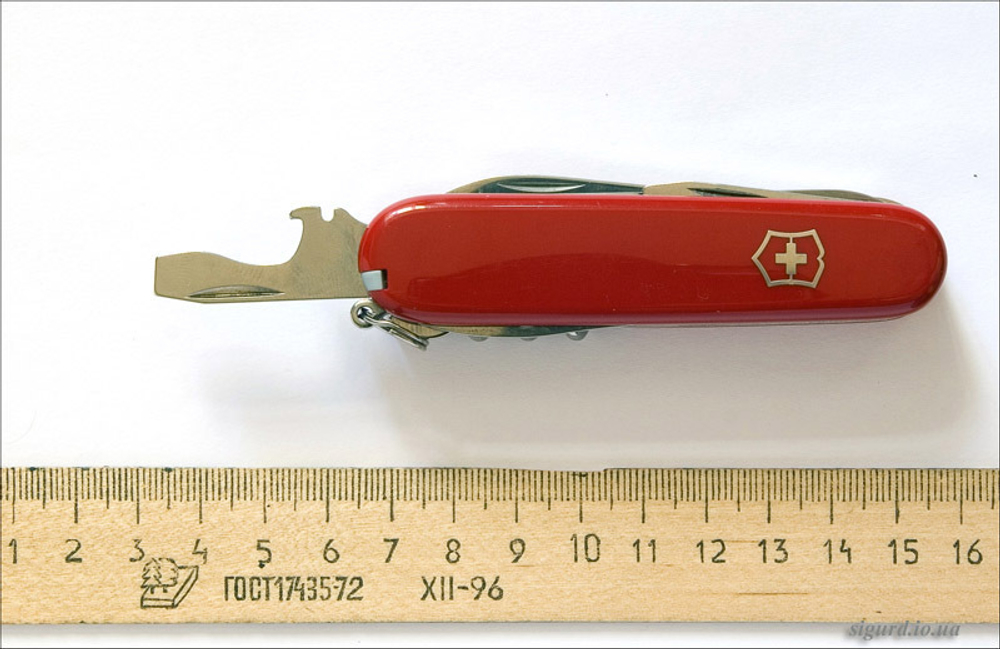 Нож Victorinox Huntsman красный, 1.3713