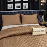 Велюровое покрывало ромб OVF007