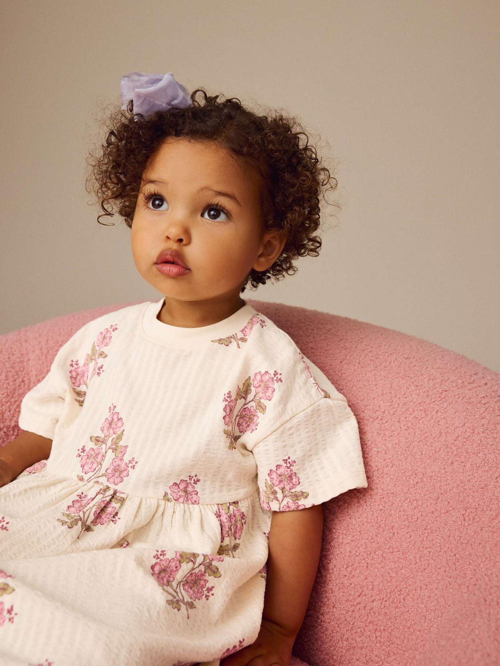 Платье для девочки Next E54-820, Молочный