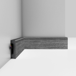 Плинтус напольный Decomaster D234-87 58х16х2400мм