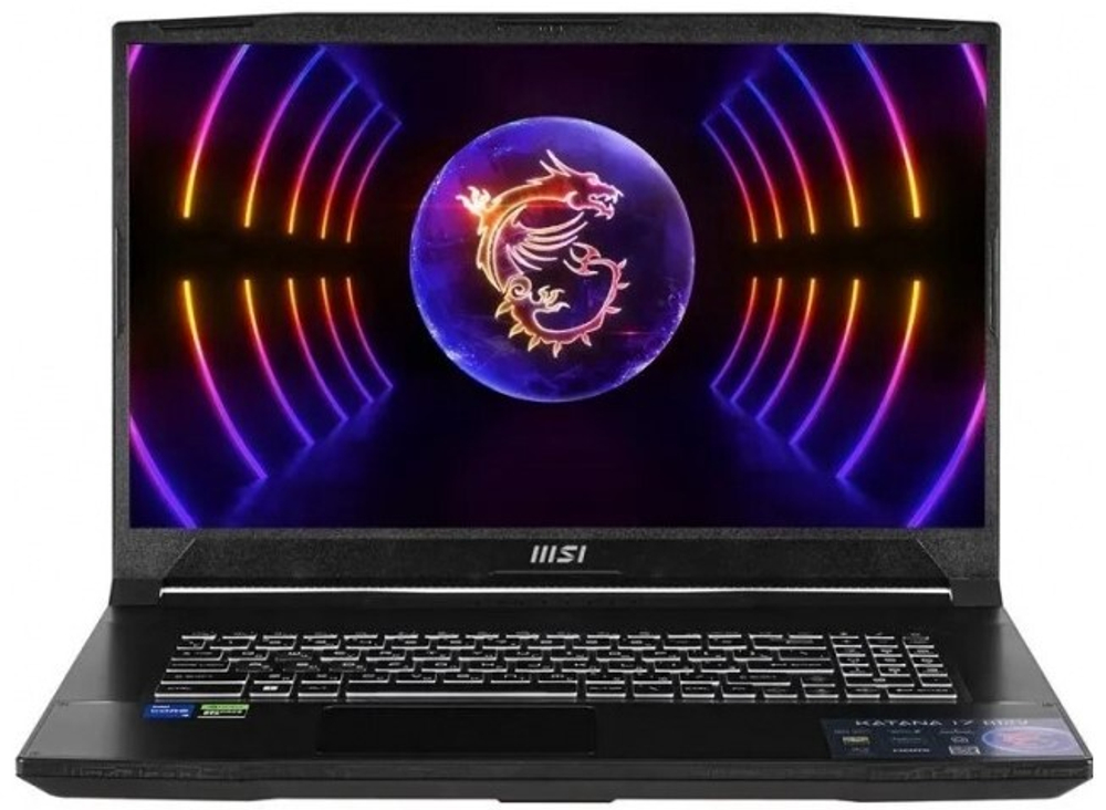 Ноутбук  MSI Katana 17 B13UCX-1428XRU 17.3 ", Core i5, 16 Гб RAM, 512 Гб SSD, GeForce RTX 2050, Черный