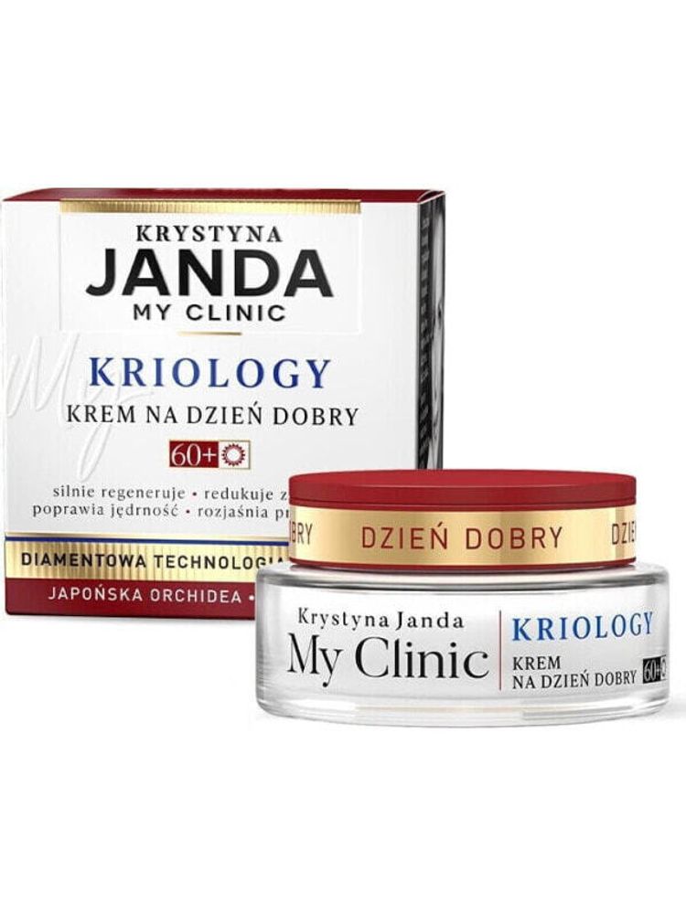 Сыворотки, ампулы и масла Janda JANDA My Clinic Kriology 60+ Krem na dzień dobry - Japońska Orchidea &amp; Kwas Hialuronowy 50ml