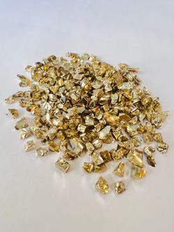 Стеклянная крошка Золотая фракция 4