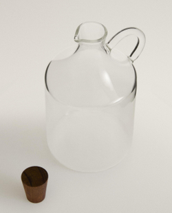 Zara Home ёмкость для масла из боросиликатного стекла, цвет прозрачный, 10.8 см
