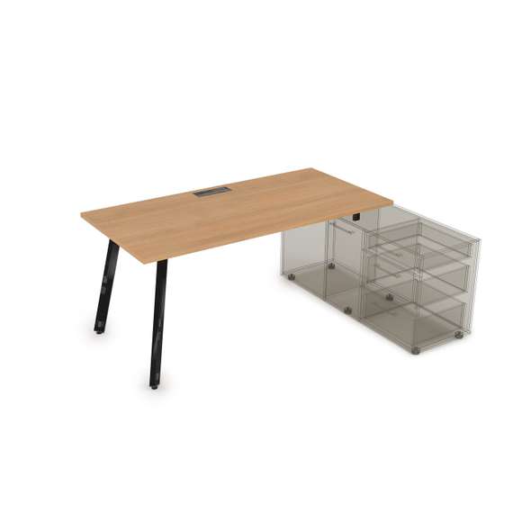 10СТО.085 Стол с тумбой опорной (1800*800*750)